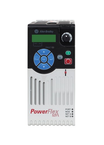 Allen Bradley 25B-D4P0N114 Ser A PowerFlex 525 AC Drive 1.5kW 2Hp, *Sealed* - Picture 2 of 5
