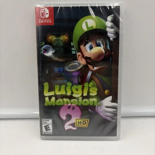 Luigi's Mansion 2 HD (Nintendo Switch)  Japan- New Factory Sealed