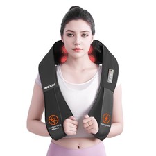 Cordless Neck Massager for Pain Relief, Deep Tissue Massage, Relaxation Device