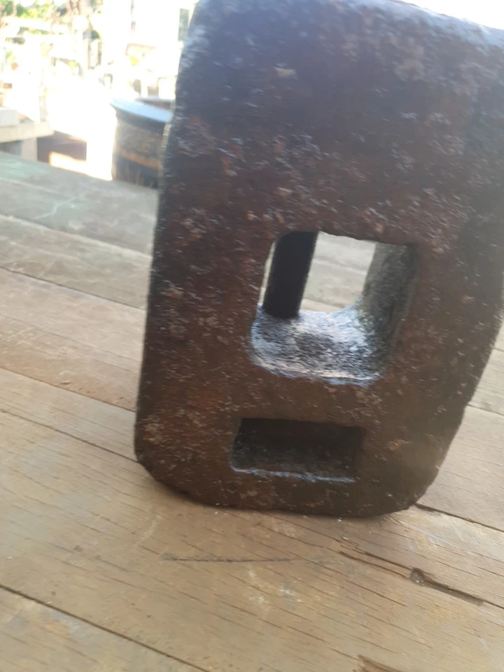 56lb Cast Iron Bar Weight  Berry & Warmington Liverpool Garden Gazebo Weight - Image 4 of 4