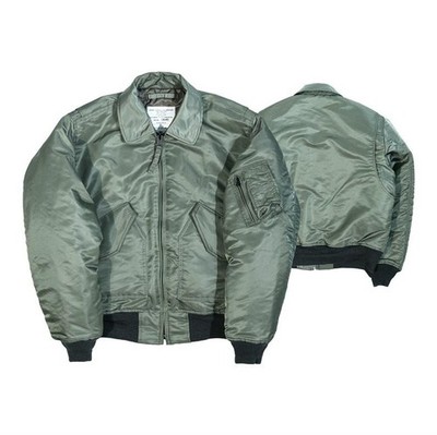 Simons Herren USAF CWU-45P Bomber Jacket Pilot Flieger Winter Nylon Retro Coat