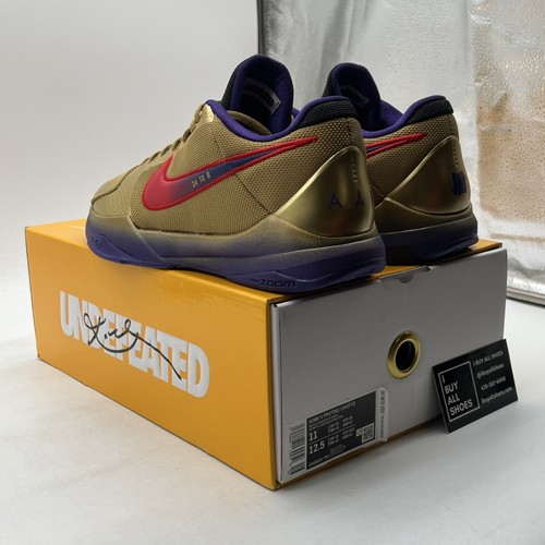 Size 11 - Nike Zoom Kobe 5 Protro x Undefeated Hall Of Fame (DA6809-700) - Picture 4 of 9