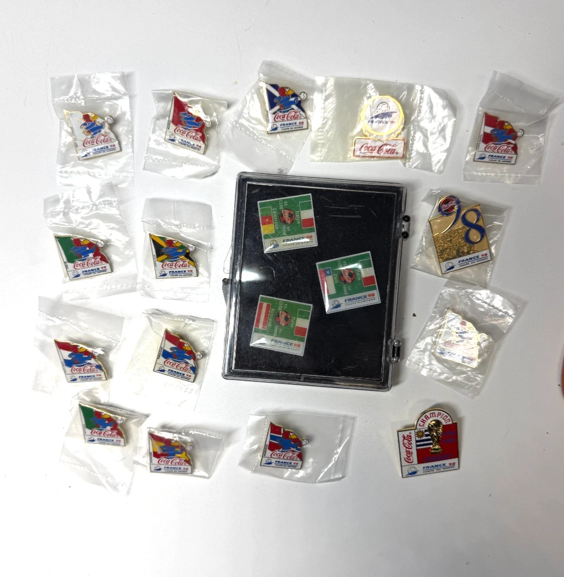 1998フランスCOLLECTOR PIN SET 1998フランスCOLLECTOR PIN SET 【公式通販】