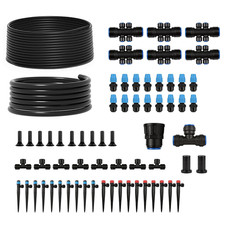 230FT Drip Irrigation System Kit, Quick Connect Garden Watering System, Complete