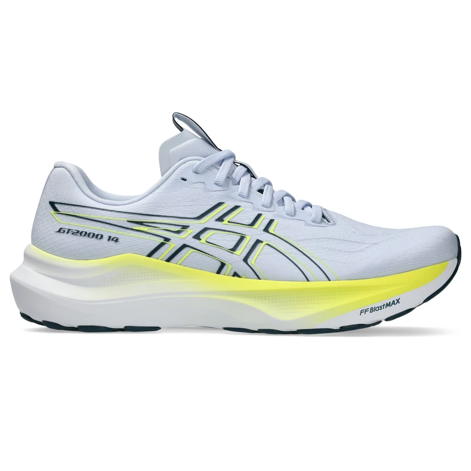 Zapatos para correr ASICS GT-2000 14 para hombre, azul desvanecido/verde azulado Tranquil Foto 2 de 4
