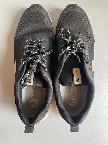 Zapatillas Rieker Torere Evolution negras ligeras con cordones eur 40 - Imagen 11 de 18