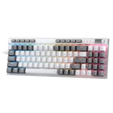 Redragon K655 75% RGB Wired Mechanical Gaming Keyboard, 78 Keys Hot-Swap Mech...
