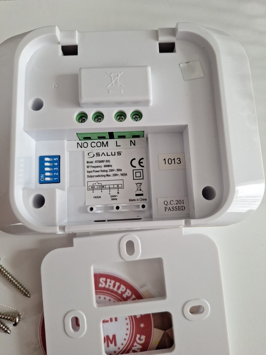 Termostat Salus Salus Model Rt500rf Boiler Rt500rf Salus Salus