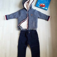 Set Giaccone E Pantaloni Bimbo 6 Mesi