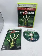 Left 4 Dead Game of the Year Edition (Microsoft Xbox 360 2009) Complete CIB GOTY