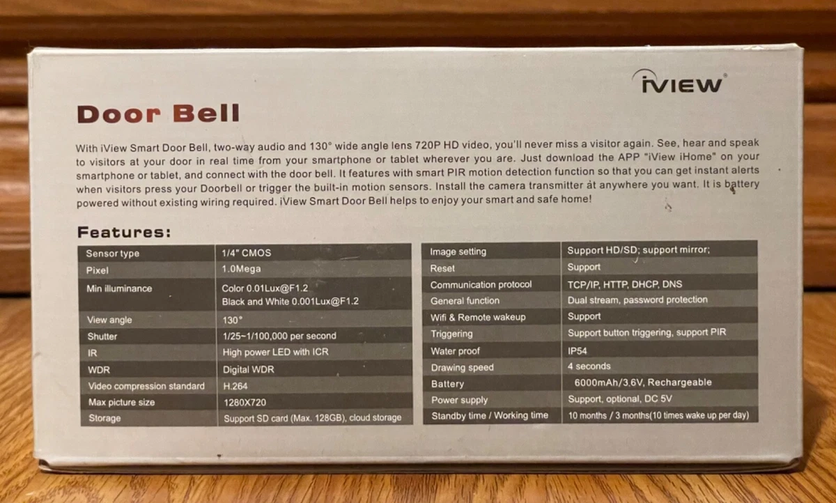 iview doorbell