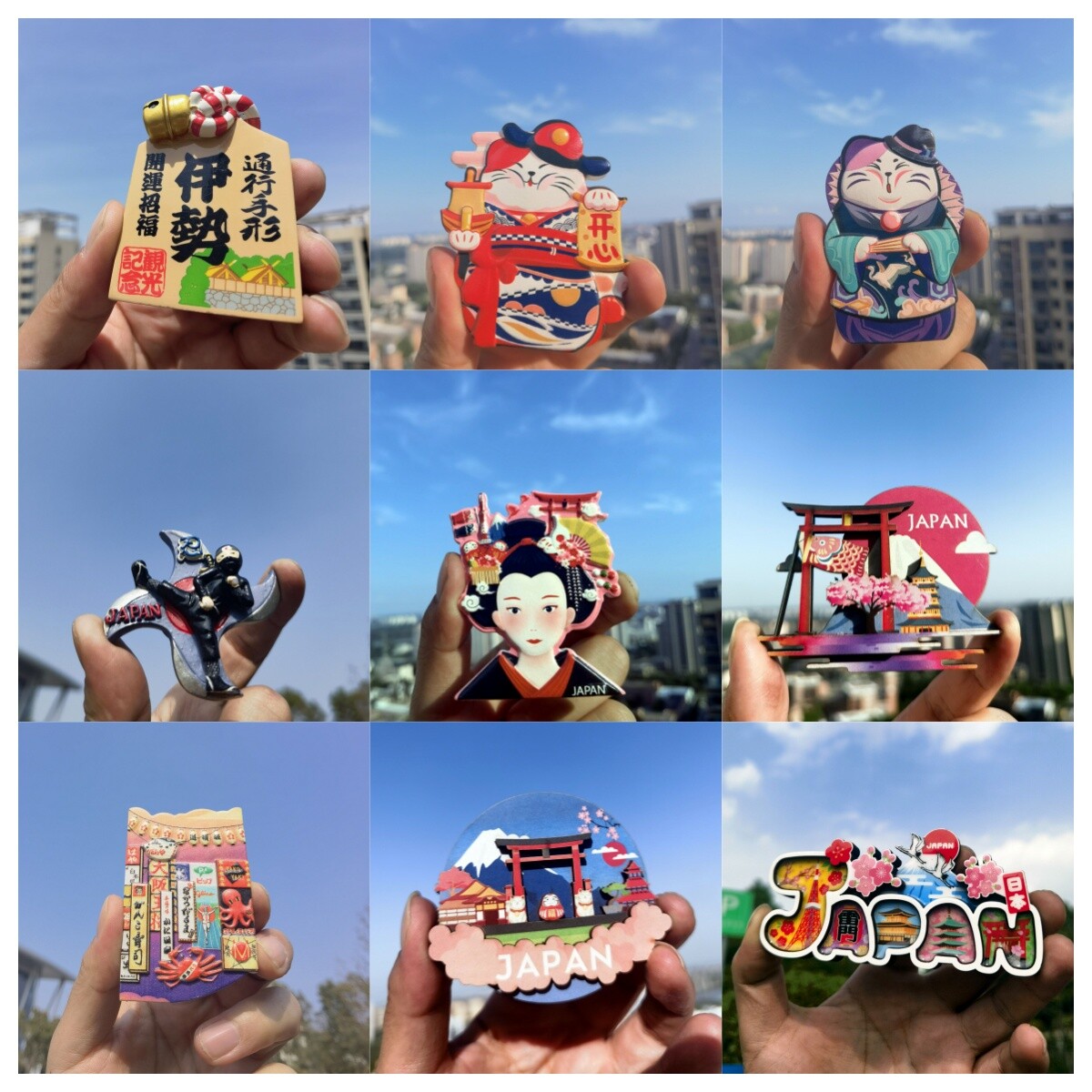 Ninja Hokkaido Collectible Japan Fridge Magnet - One Piece-image