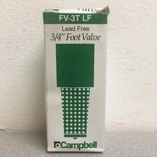 Campbell 3/4 in. D X 3/4 in. D FNPT x FNPT Brass Foot Valve
