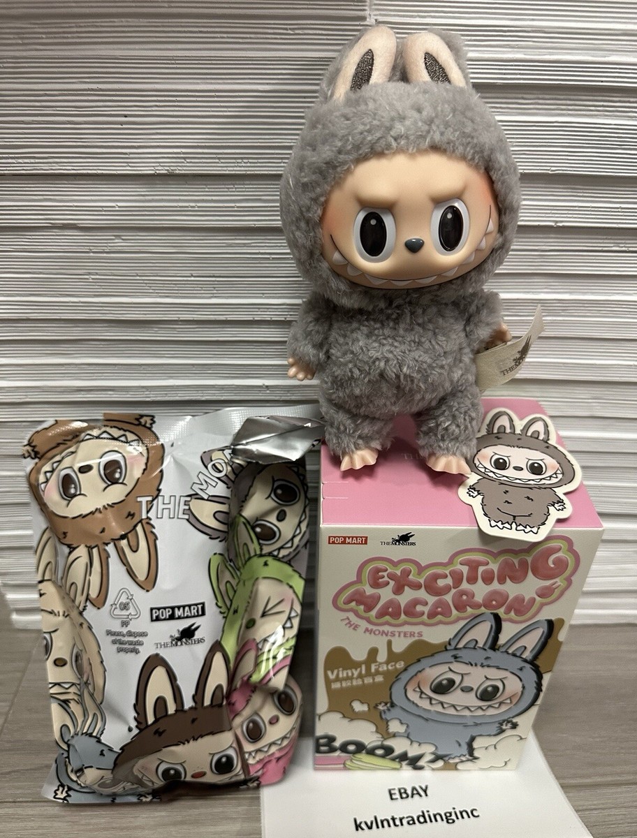 Pop Mart Labubu The Monsters Tasty Macarons Sesame Bean Pop Mart Labubu The Monsters Tasty Macarons Sesame Bean