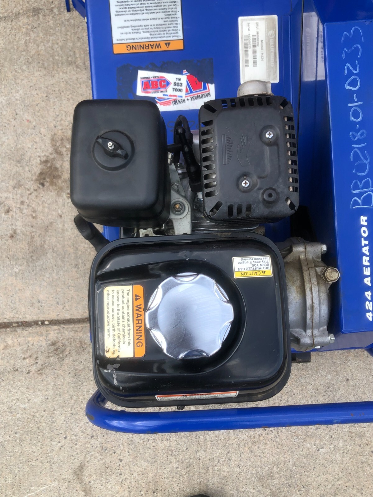 Bluebird H424 17.5 in. Lawn Aerator eBay