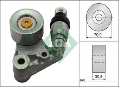 Original INA belt tensioner V-rib belt 534 0629 10 for Nissan