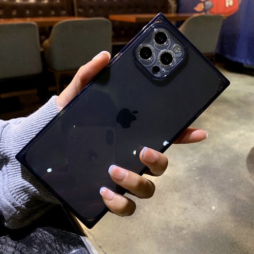 Phone Case For iPhone 16 15 17 Pro Max 14 13 12 Slim Angle Clear Silicone Cover - Picture 10 of 14