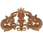 Creative Wood Solid Floral Pattern Patch Furniture Door Background Wall ...