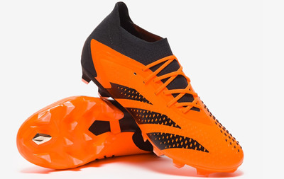 New Adidas Predator Accuracy.1 AG Soccer Cleats Mens Sz 9 Orange Black GW4625