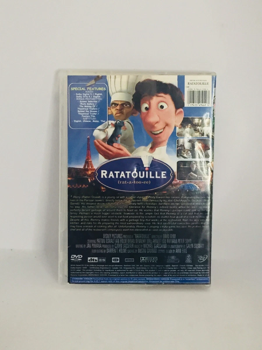 Ratatouille Dvd eBay