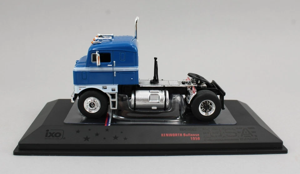 1:64 IXO Models *BLUE & WHITE* 1950 Kenworth Bullnose COE Semi Truck *NIB* - Image 4 of 4