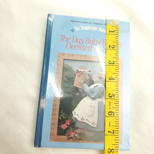 The Longaberger Bunnies In The Day Baby Bunny Decided To Hide Picture Book - Imagen 7 de 7