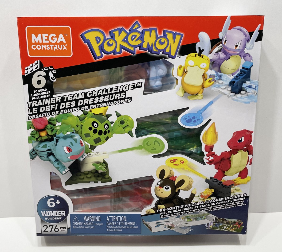 MEGA Construx Pokemon Trainer Team Challenge (GNV47) (NISB)
