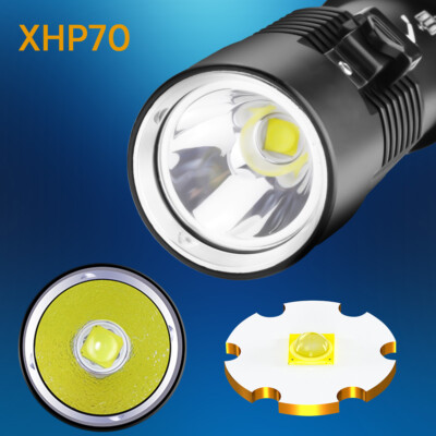 WholeFire XHP70 Duiklamp, extreem helder, 6000 lumen, IPX8