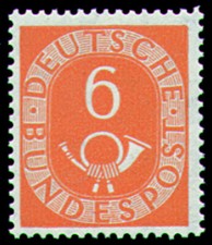 BRD Bund Nr. 126Z postfrisch ** WZ kopfstehend - seitenverkehrt