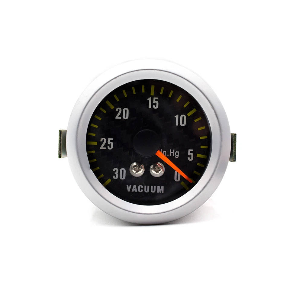 2 inch 52mm Universal Car Vacuum Gauge 0-30 In.Hg Vacuum Gauge Meter - Image 2 of 4
