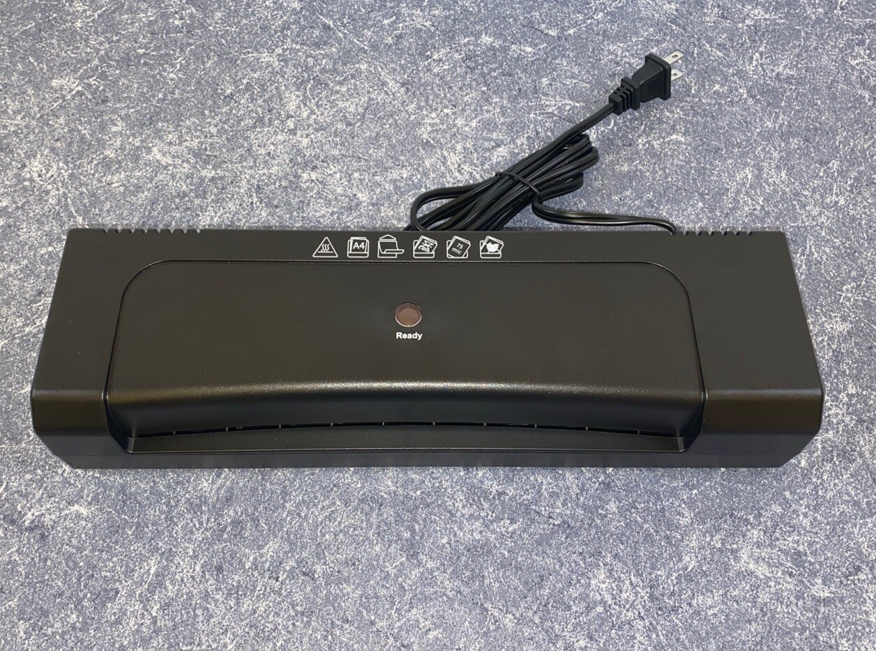 Thermal Laminator OL168 A4 With 10 Sheets And Cutter And Rounder Black-image