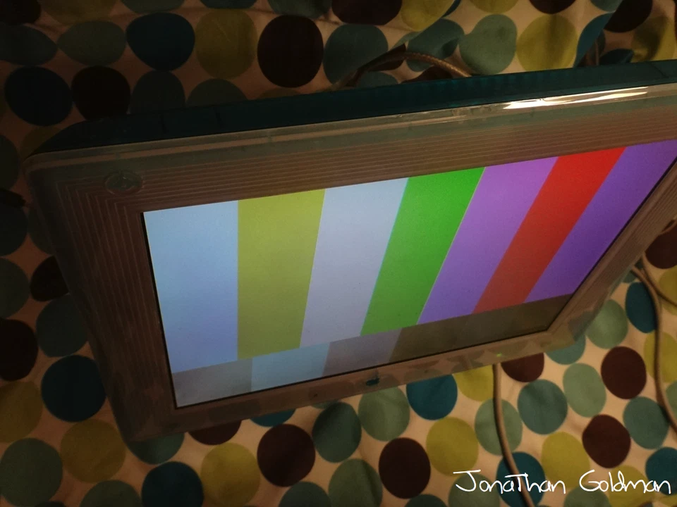 Apple Studio Display 15 M4551 Blueberry VGA LCD Display Monitor RARE Mac Vintage - Image 2 of 4