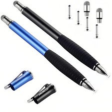 2nd Generation 2 in 1 Precision Series MEKO Disc Stylus Pen Universal 2PCS