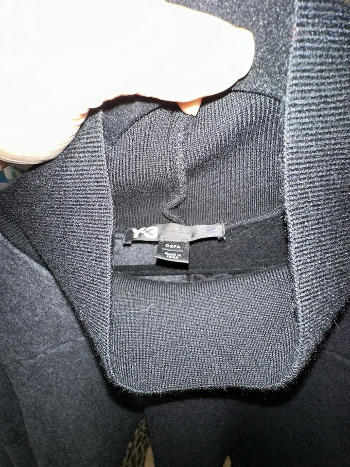 y-3 yohji yamamoto Adidas Color block Poncho Sweater - Image 3 of 4