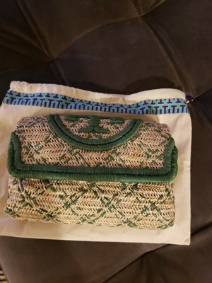 fleming soft straw clutch