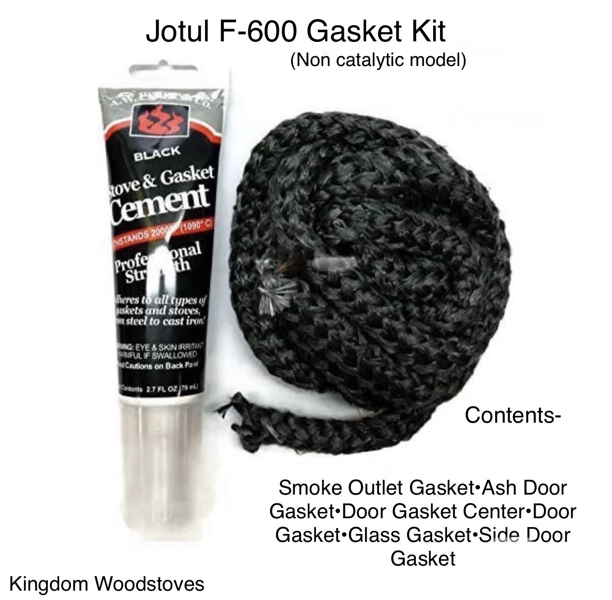 Jotul Wood Stove F600 Firelight Gasket Kit (NON- Catalytic Stove Model) |  eBay