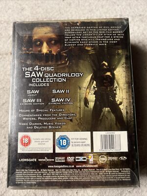 Saw Quadrilogy - Limited Edition Jigsaw Special Packaging