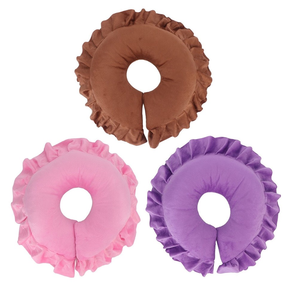 U Shaped Neck Support Cushion Soft Table Bed Face Pillow for Beauty
