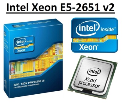 Intel Xeon E5-2651 v2 SR19K 1,80GHz, 30MB, 12 Core, LGA2011, 105W CPU