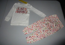 Gymboree Give Thanks Gymmies Pajamas Size 4 NWT