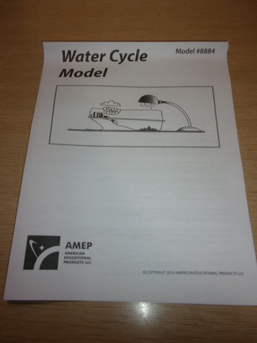 NEW IN UNOPENEDBOX HUBBARD SCIENTIFIC WEATHER WATER CYCLE MODEL COMPLETE INSTRUC - Picture 7 of 7
