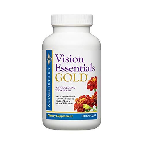 Dr. Whitaker's Vision Essentials Gold Eye Health Supplement with 40