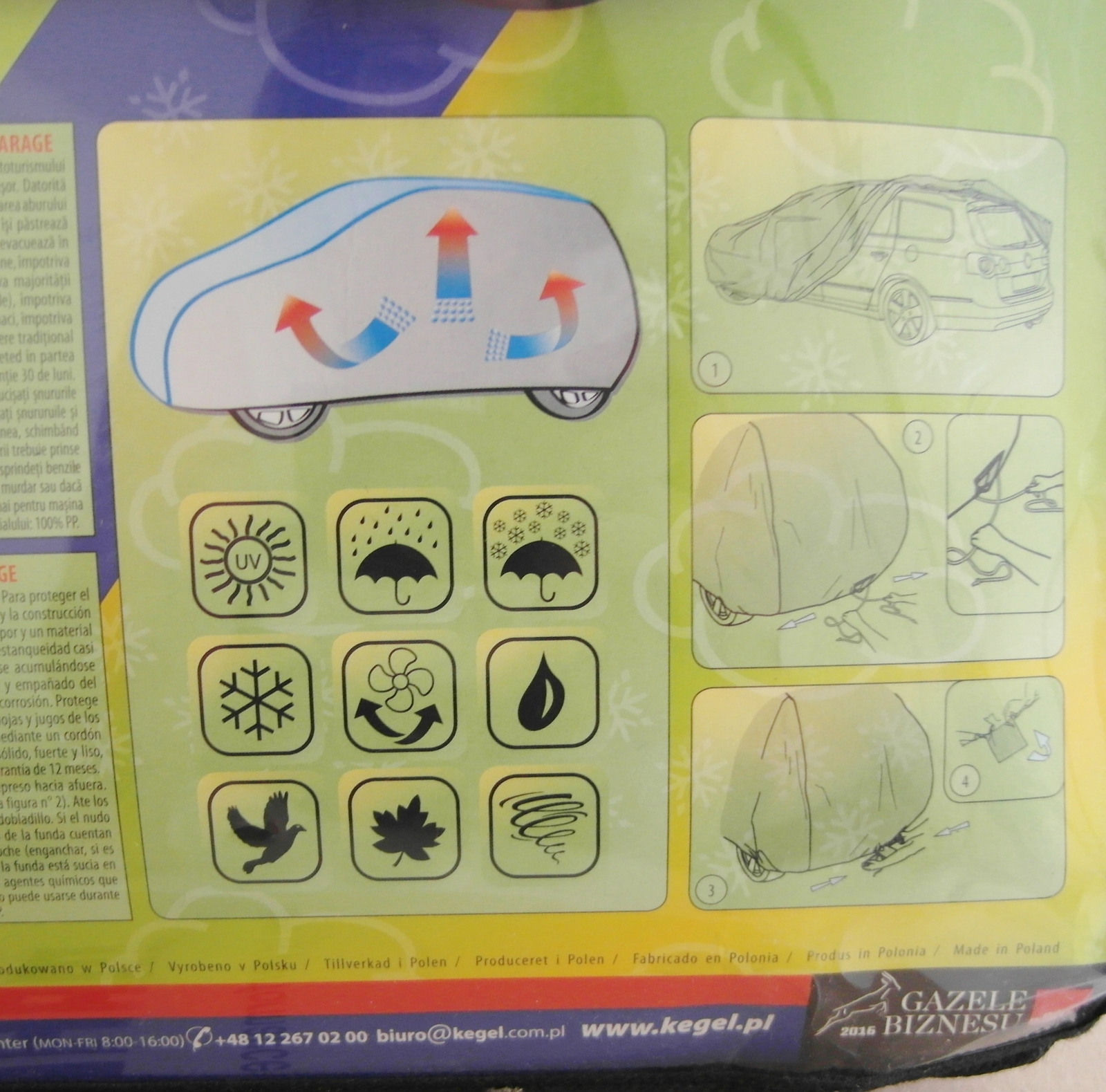 Kegel-Blazusiak Autoabdeckung L500 - Wasserdichte Vollgarage Für VW T4