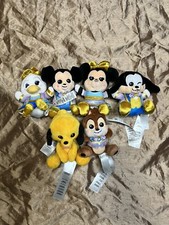Disney Park Wishables Plush WDW 50th Anniversary Series set of 6 Mickey Minnie M