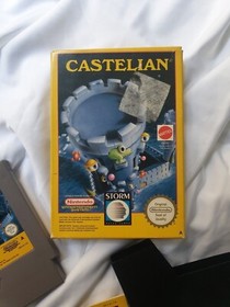 Videogioco Vintage CASTELIAN NES Nintendo Entertainment System 1991 Boxato Compl