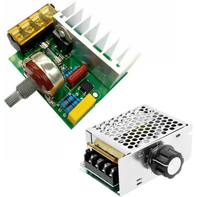 4000w AC 220v SCR Motor Drehzahlregelung Modul Voltage Regulator Spannungsregler
