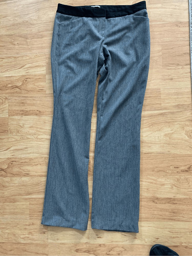 Express editors dresspants size 8r gray stretchy