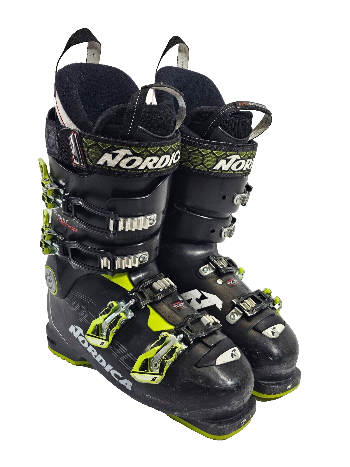 SALOMON Scarponi da sci WN taglia 26 26 5 305 mm macchina velocità nordica 90 TCF precisione taglia nero nero