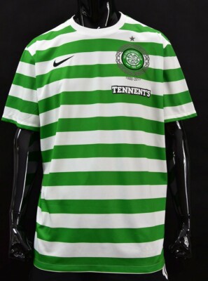1888-2013/14 nike Celtic FC Glasgow Home Football Shirt SIZE 2XL