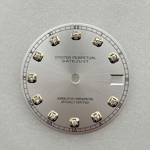 Accessori orologio 28,5 mm quadrante diamante adatto per movimento NH35/NH36/4R/7S - Foto 15 di 26